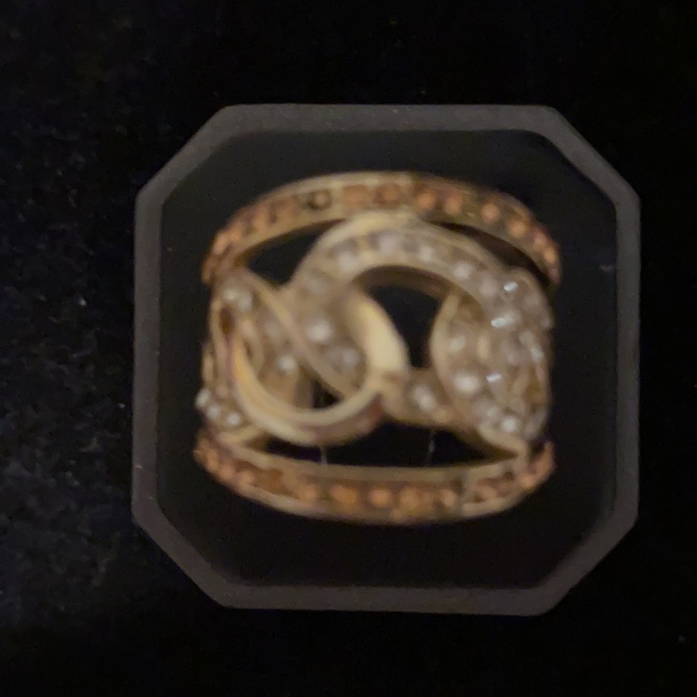 18 K GOLD OVER BRASS